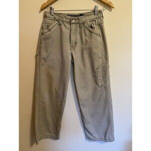 JNCO Jeans Cooper Carpenter Khaki Straight 90s Youth 14 Skater Vintage